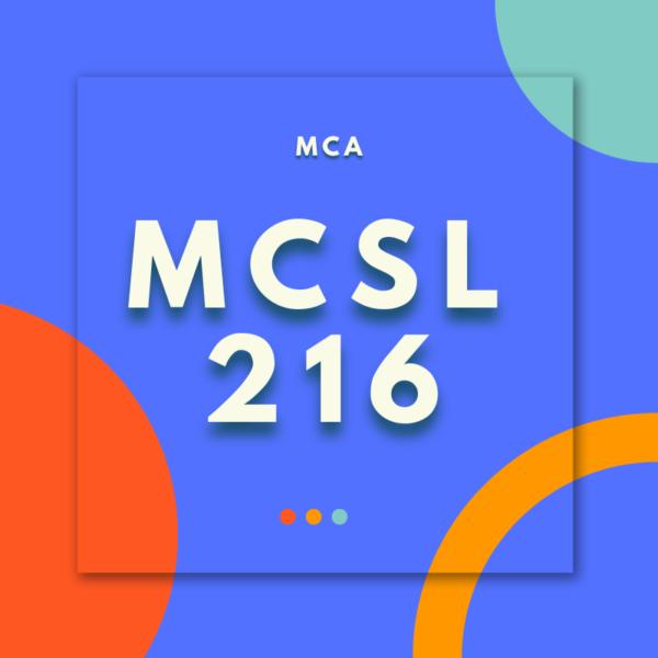 MCSL-216: DAA and Web Design Lab Assignment (MCA)