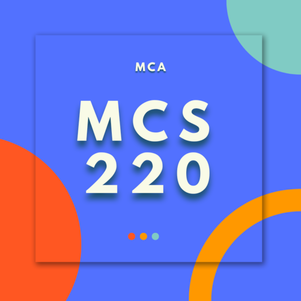 MCS-220: Web Technologies (MCA)