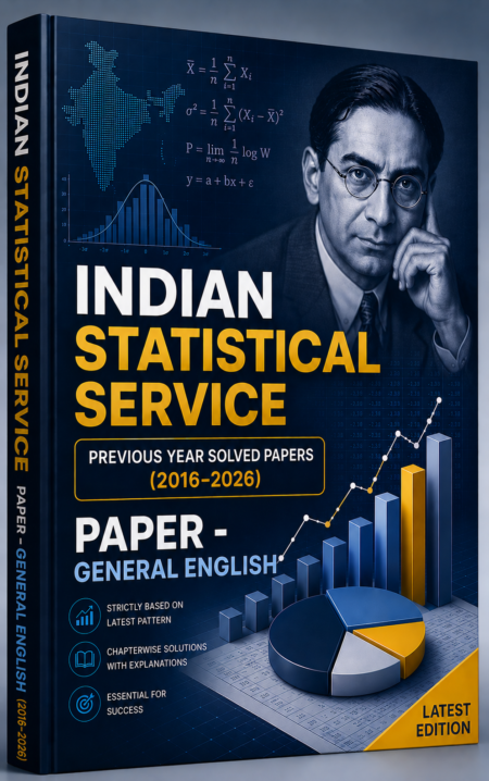 INDIAN STATISTICAL SERVICE (ISS) GENERAL ENGLISH Solved Papers (2014–2024) | Latest Edition PDF
