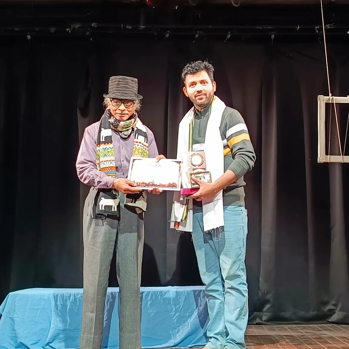 Rohit Jain at a presentation moment